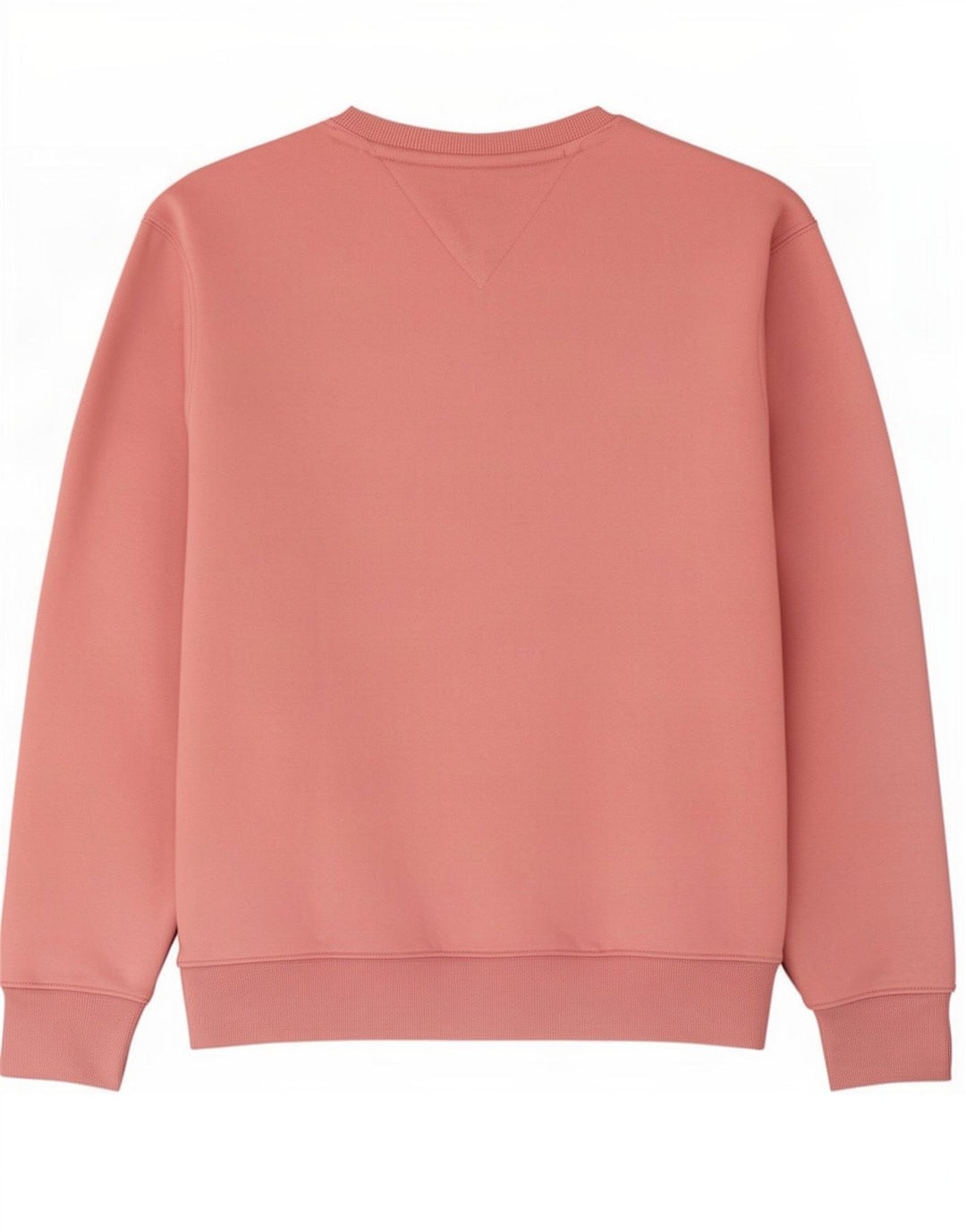 Tommy Hilfiger Herren-Sweatshirt, Pullover, groß, rosa, Baumwolle