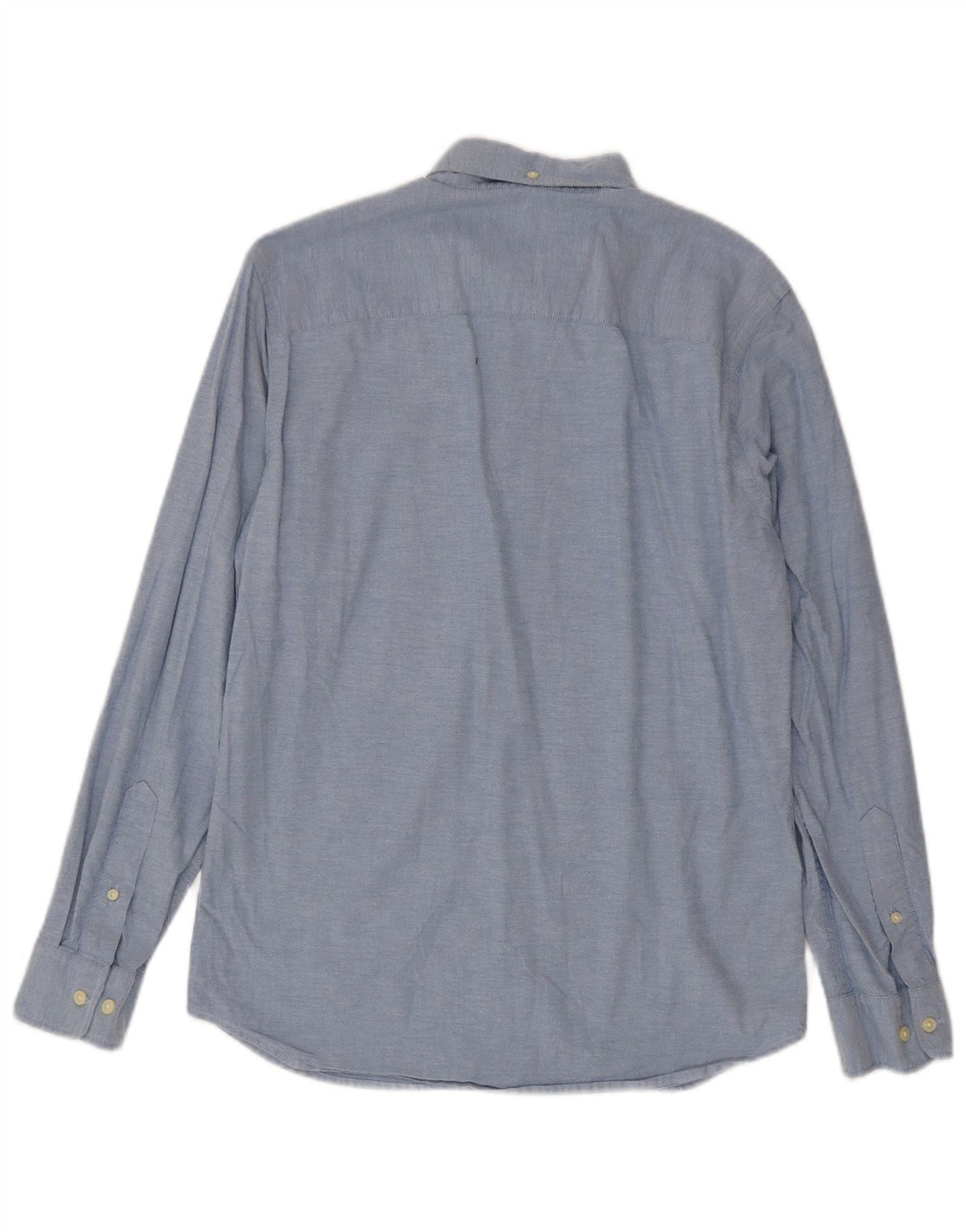Jack & Jones Herrenhemd aus mittelblauer Baumwolle