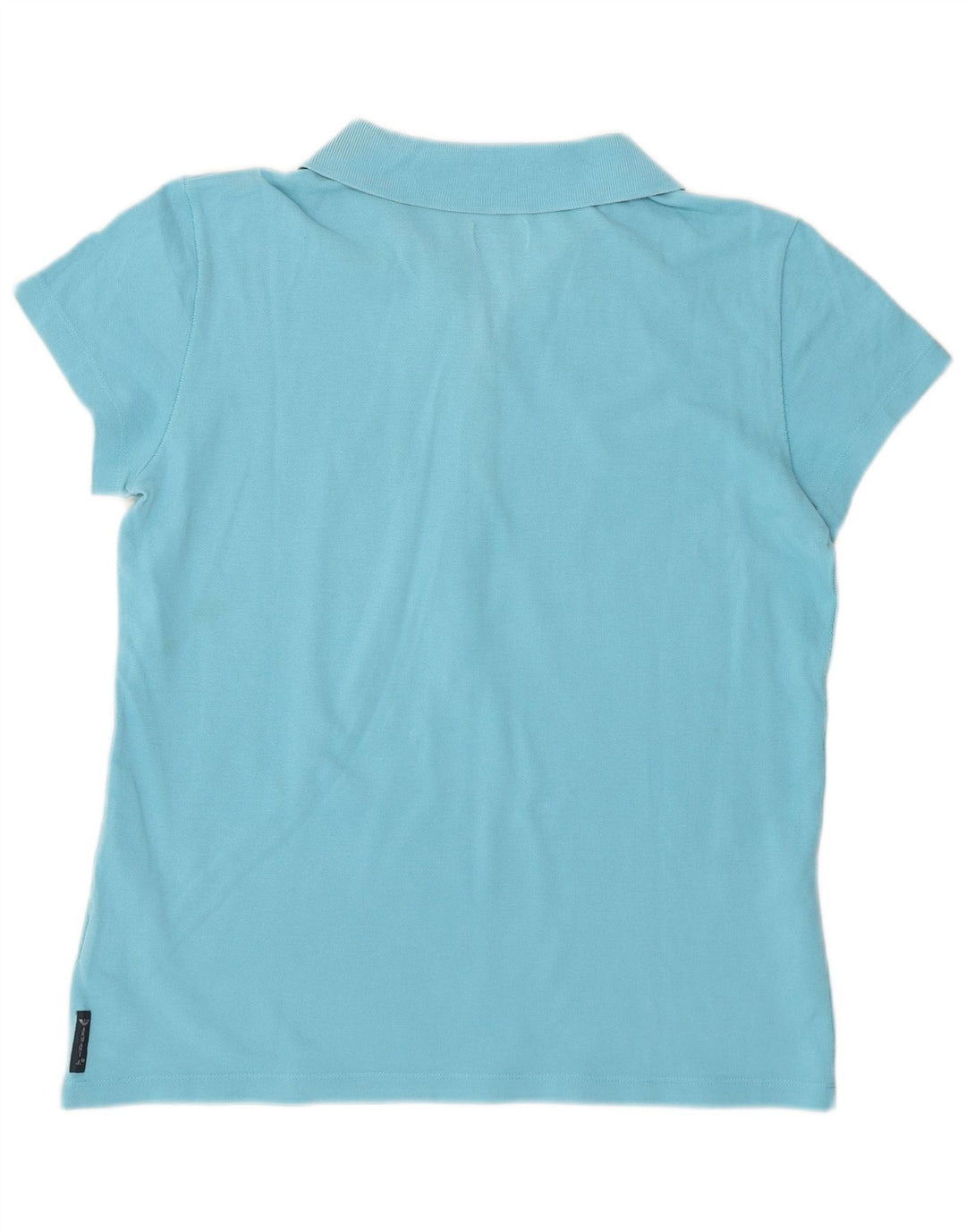 Armani Damen Poloshirt UK 14 Mittelblau