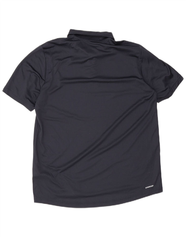 Adidas Herren Aeroready Poloshirt, groß, Marineblau, Polyester
