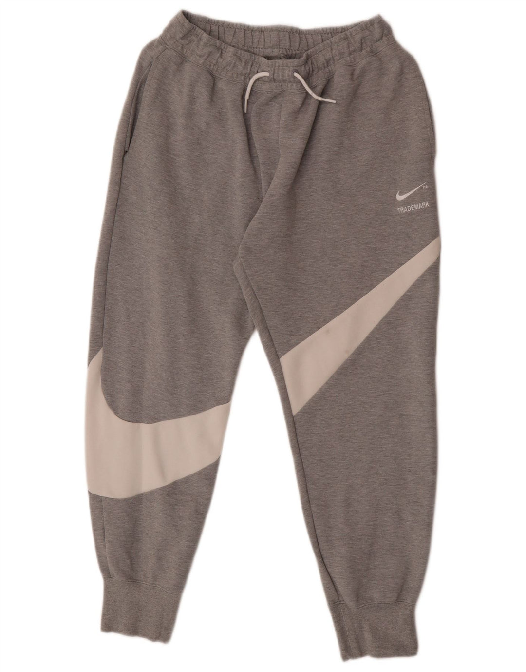 Nike Herren-Trainingshose und Jogger, mittelgraue Colourblock-Baumwolle