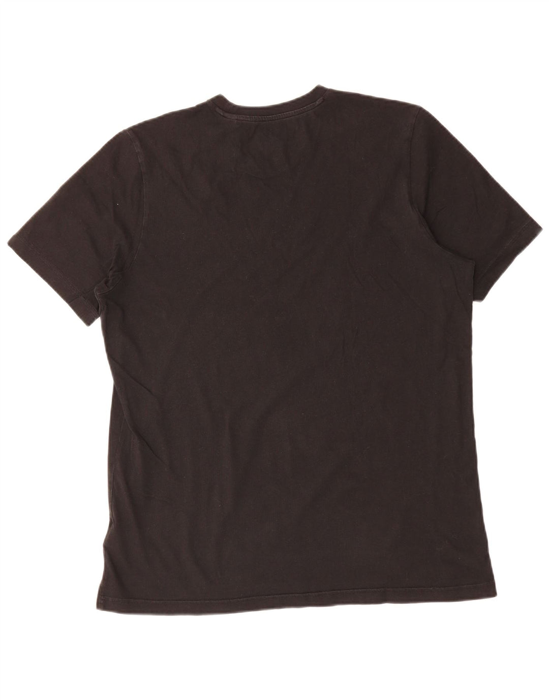 ADIDAS Mens Graphic T-Shirt Top Medium Black Cotton