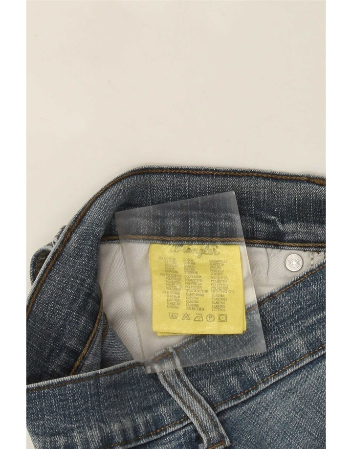 Wrangler Herren Texas Stretch Straight Jeans W32 L30 Blaue Baumwolle