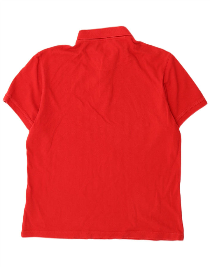 Barbour Herren-Poloshirt, große rote Baumwolle