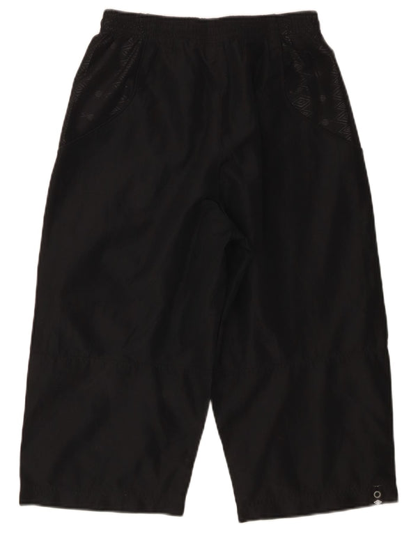 Umbro Capri-Trainingshose für Jungen, 13–14 Jahre, XL, Schwarz, Argyle/Diamant
