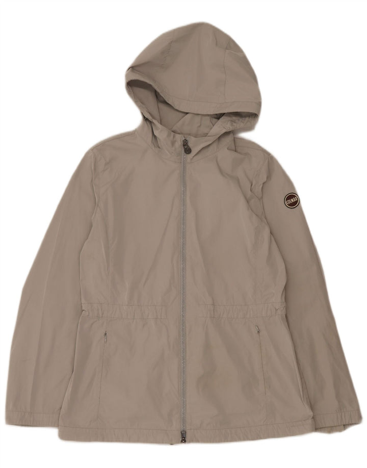 Colmar Damen Windjacke mit Kapuze IT 48 XL Grau Polyester