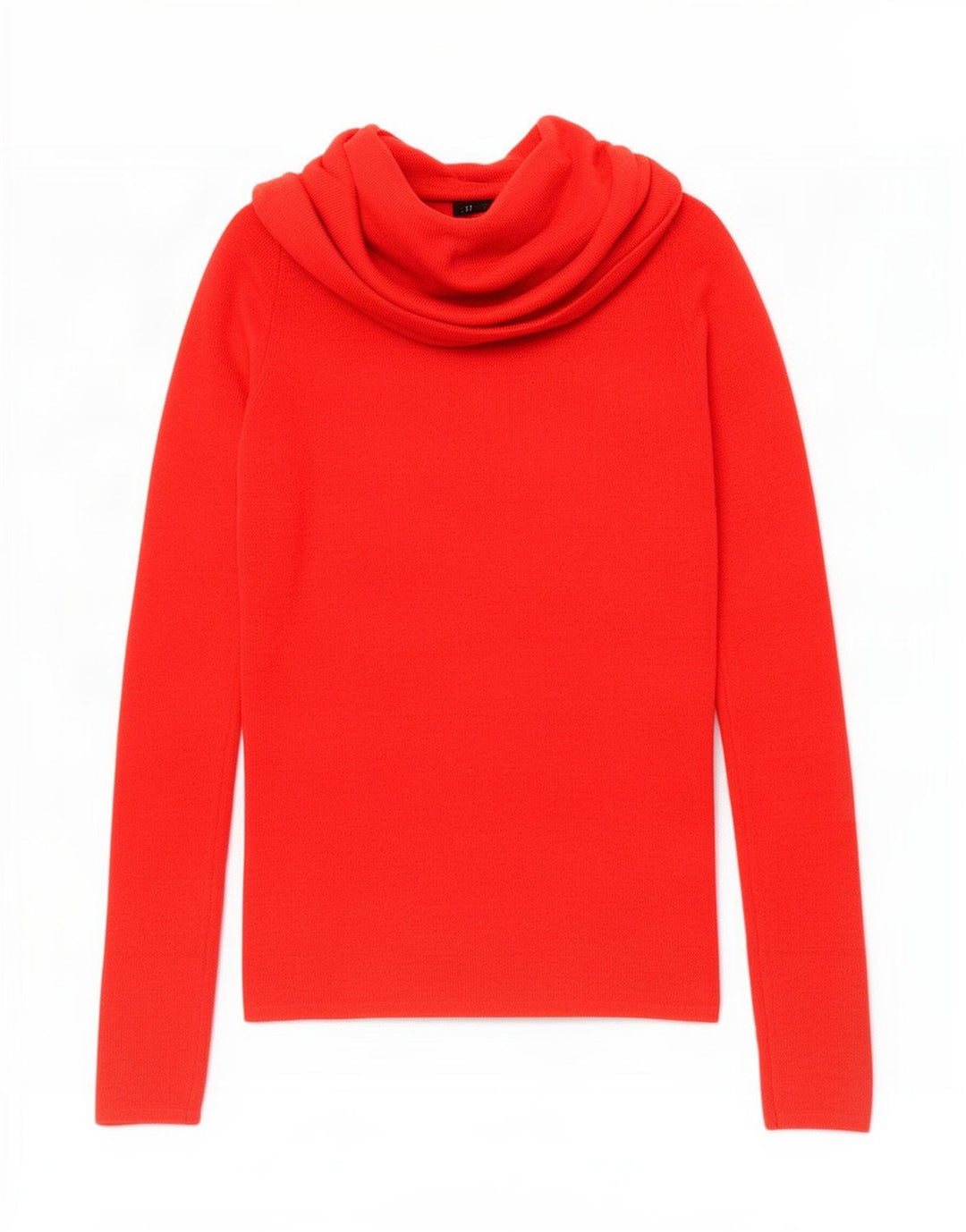 Rollkragenpullover für Damen von Zara, Gr. 8, Rot