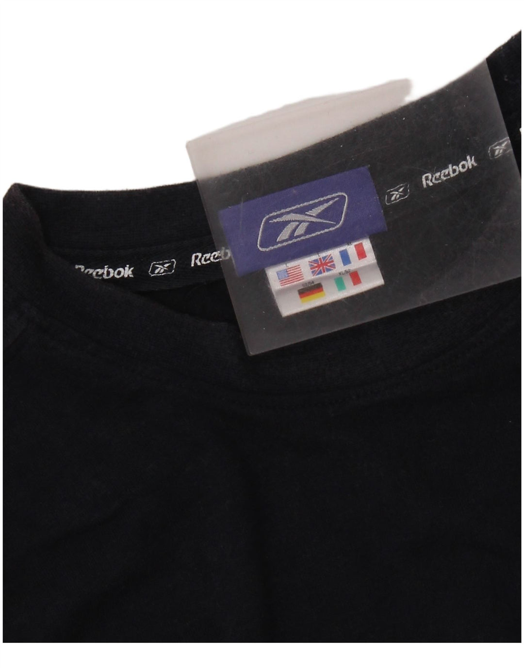 REEBOK Herren T-Shirt Top Large Marineblau