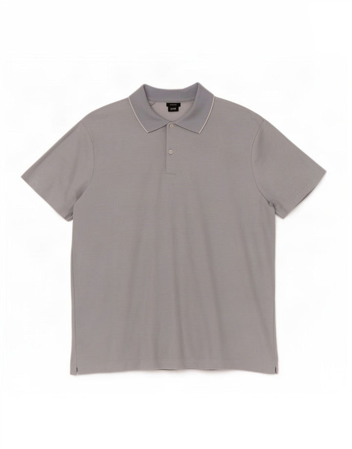 Hugo Boss Herren-Poloshirt mit normaler Passform, große blaue Baumwolle