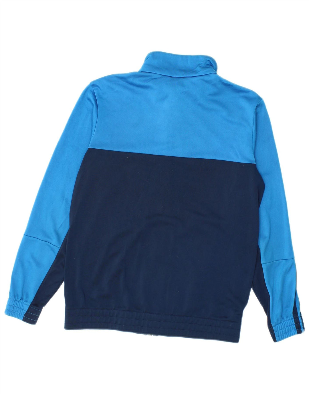 Adidas Jungen-Trainingsanzug-Top-Jacke, 11–12 Jahre, Marineblau, Farbblock