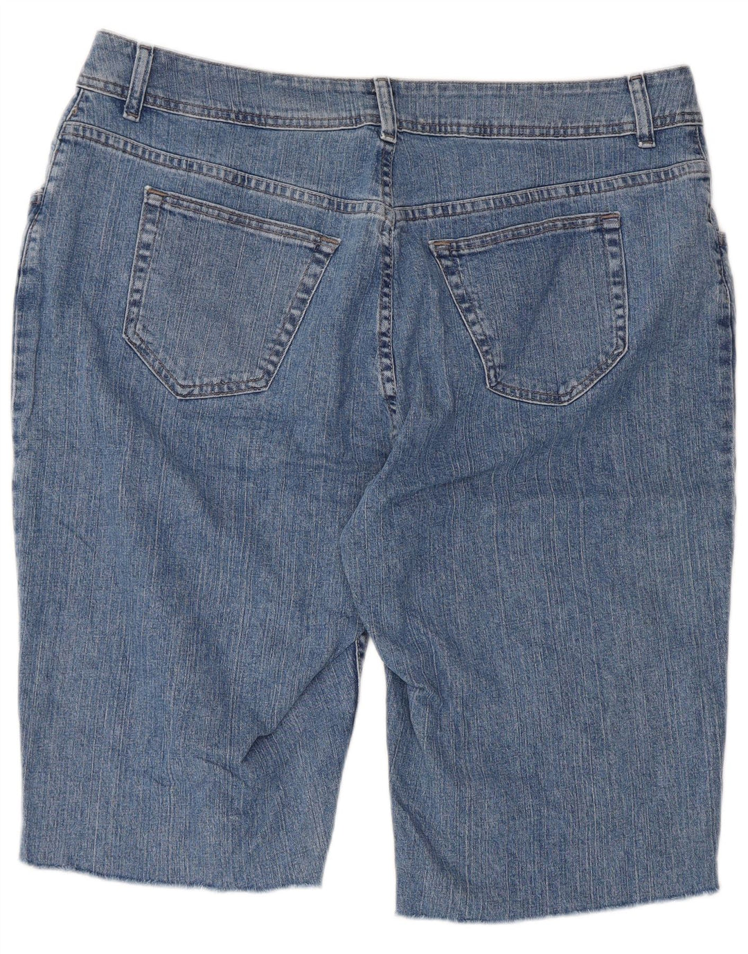 LEE Damen-Jeansshorts mit entspannter Passform, US 20, 3XL, W38, blaue Baumwolle