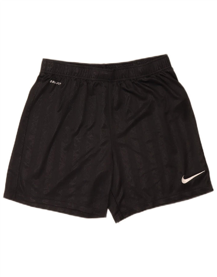 Nike Herren Dri Fit Sport Shorts Mittelschwarz gestreift Polyester