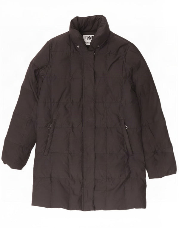 Diadora Wattierter Damenmantel UK 6 XS Schwarz Polyester