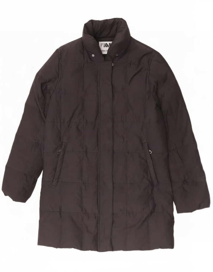 Diadora Wattierter Damenmantel UK 6 XS Schwarz Polyester