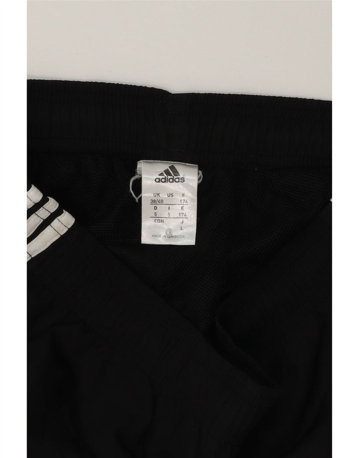 ADIDAS Herrenhose UK 38/40 Medium Schwarz Colourblock