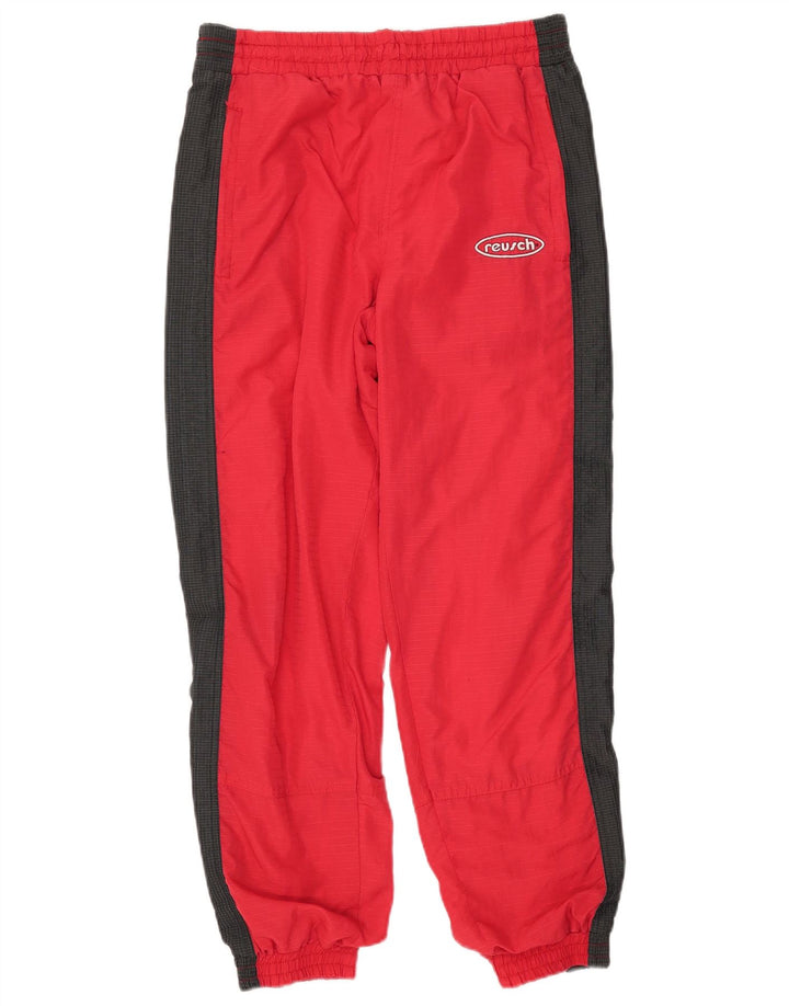 Reusch Herren-Trainingshose, Jogginghose, klein, rot, Colourblock-Polyamid