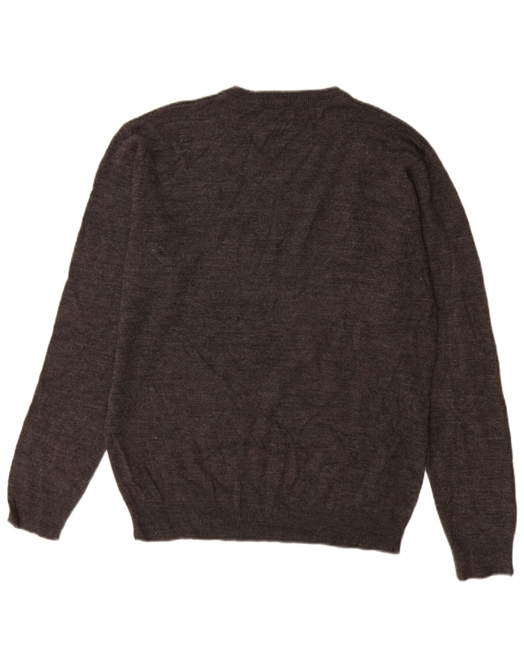 Pierre Cardin Herren-Pullover mit V-Ausschnitt, großes graues Acryl