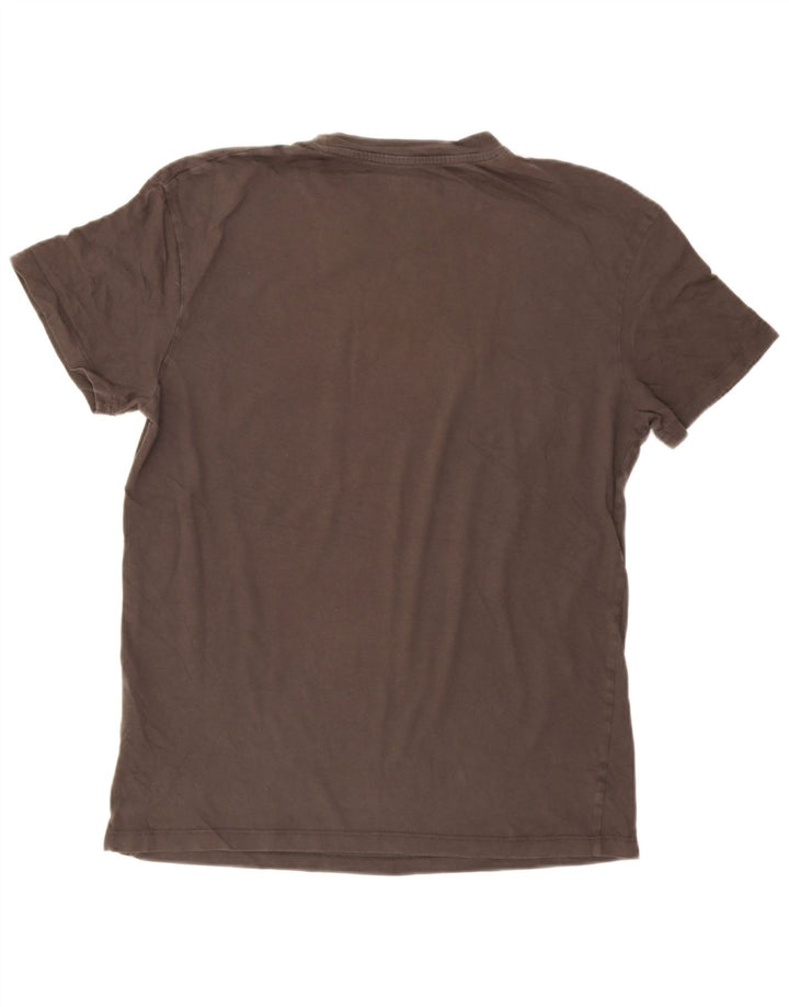 Jack & Jones Herren-T-Shirt mit entspannter Passform aus mittelgrauer Baumwolle