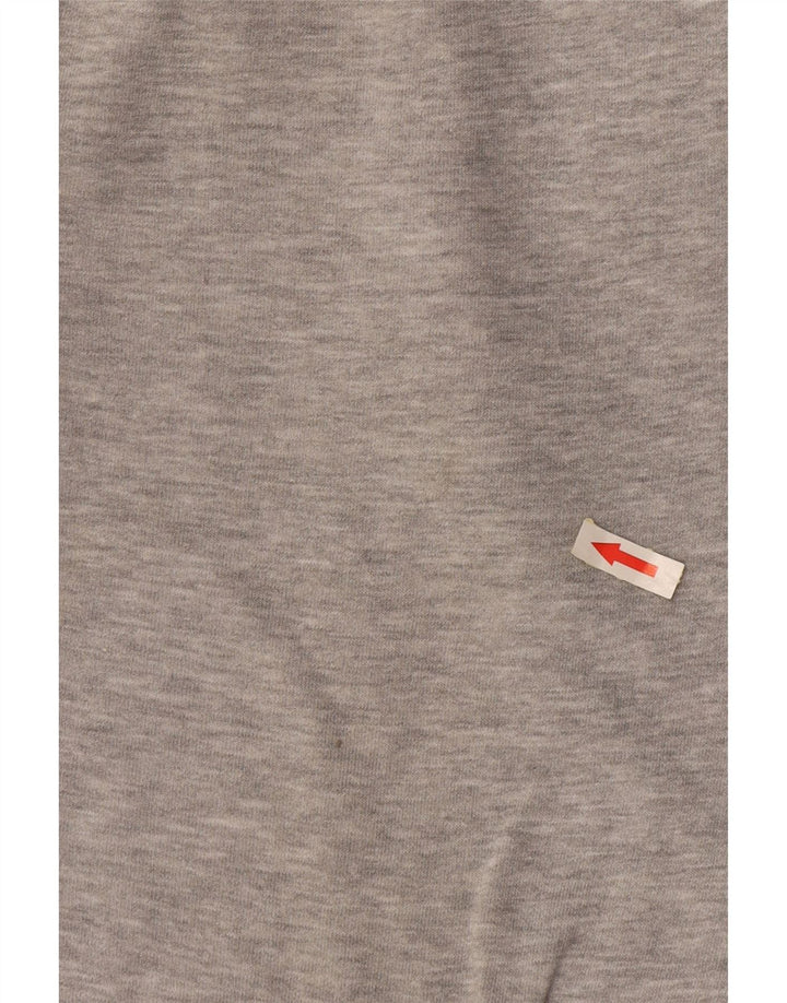 Kappa Herren Grafik-Trainingshose, Jogginghose, 2XL, grau gefleckte Baumwolle