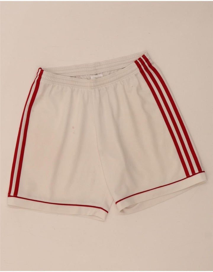 ADIDAS Herren Aeroready Sport Shorts Small Weiß Polyester