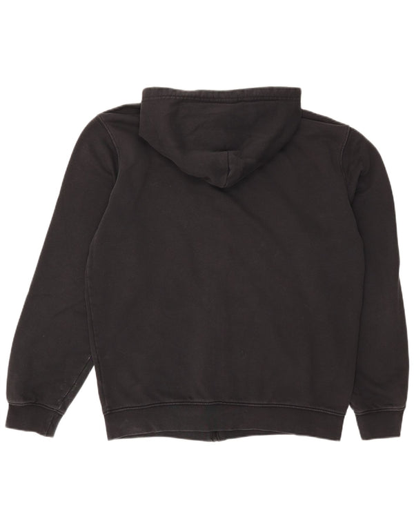 Champion Herren-Kapuzenpullover mit Reißverschluss, groß, aus schwarzer Baumwolle