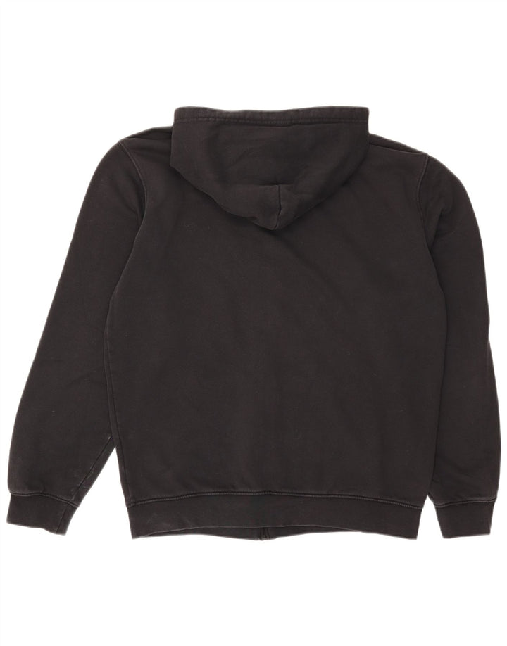 Champion Herren-Kapuzenpullover mit Reißverschluss, groß, aus schwarzer Baumwolle
