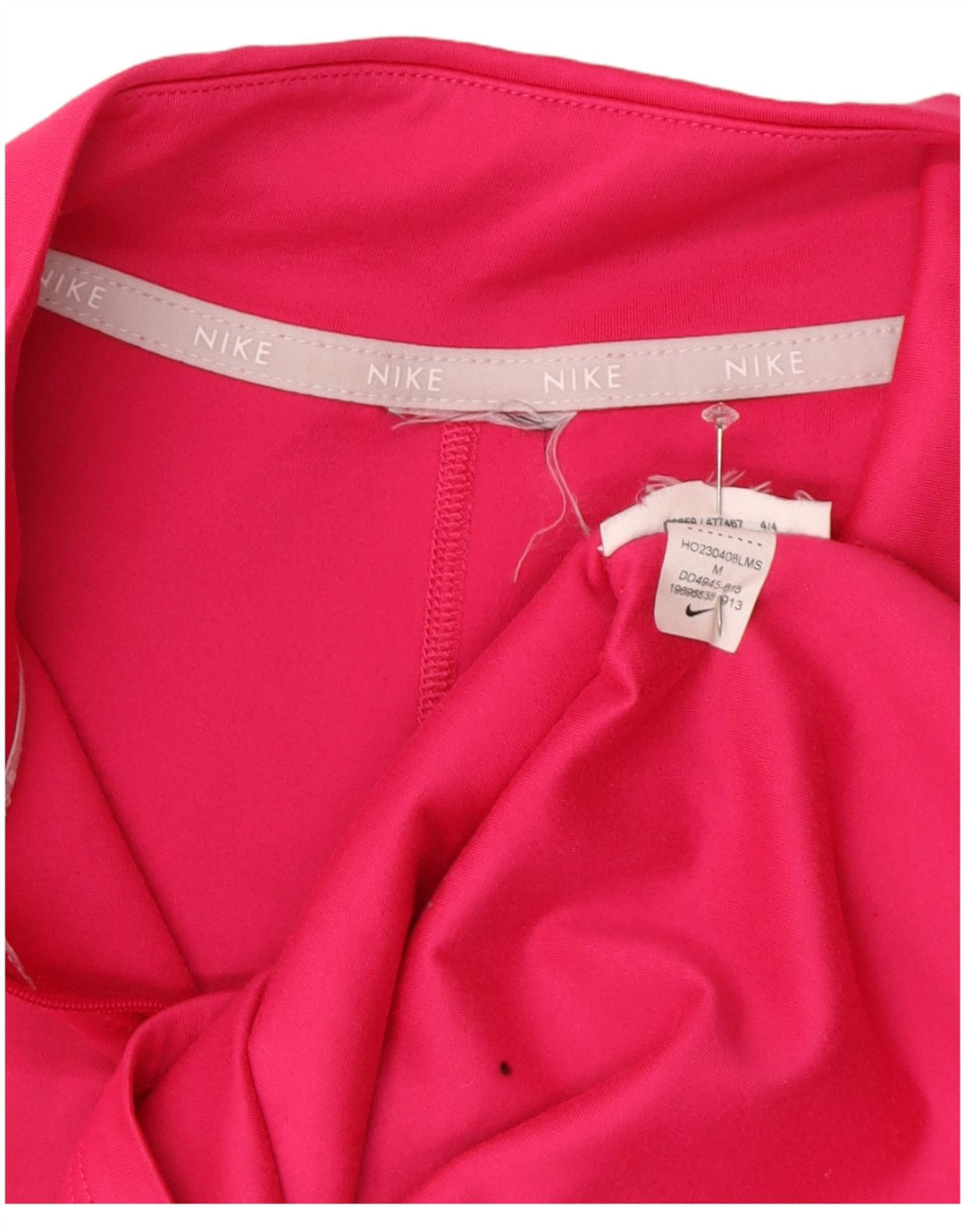 Nike Damen-Pullover-Trainingsanzugoberteil mit Reißverschluss, UK 14, Mittelrosa