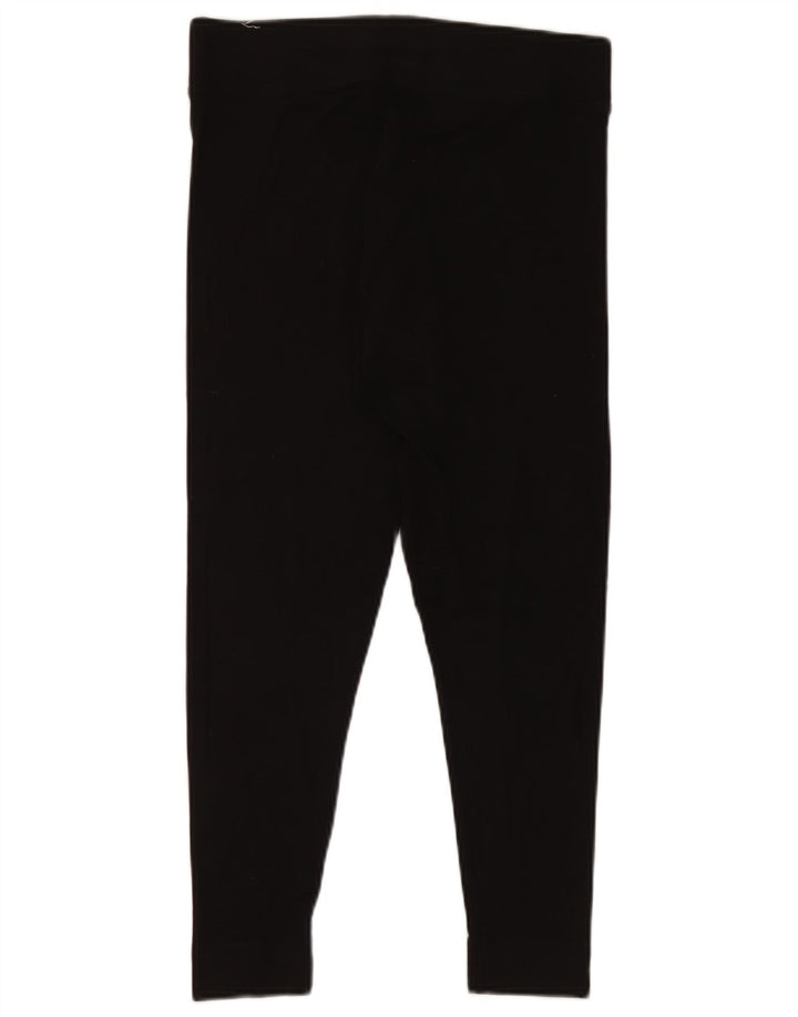 Marks & Spencer Damen Leggings UK 14 Large Schwarze Viskose