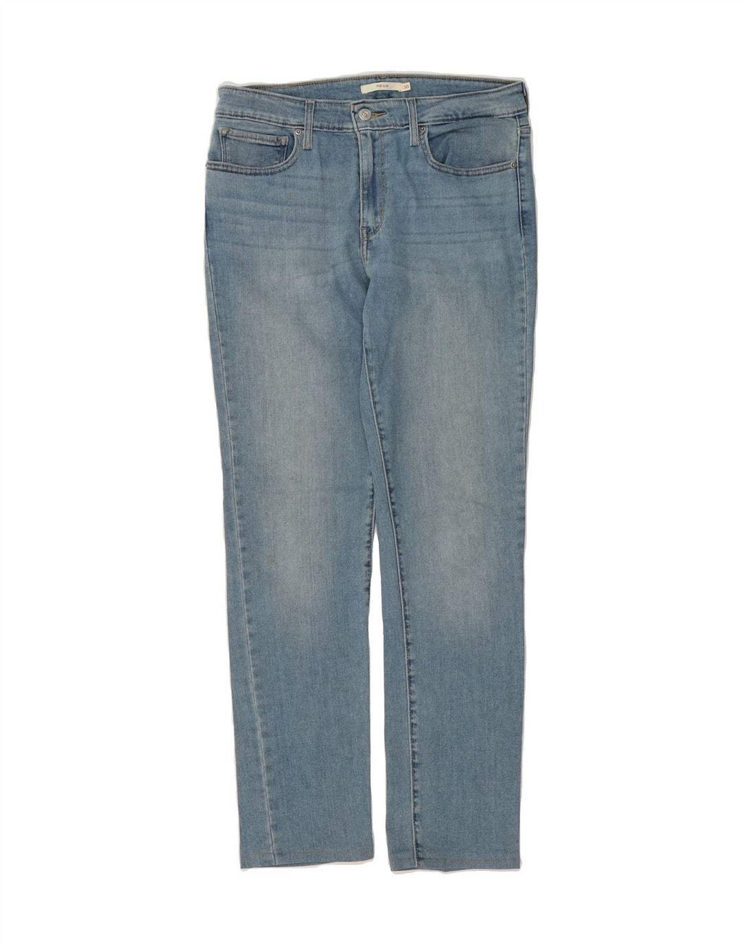 LEVI'S Womens 712 Slim Jeans W30 L28 Blue Cotton Vintage Levi's and Second-Hand Levi's from Messina Hembry 
