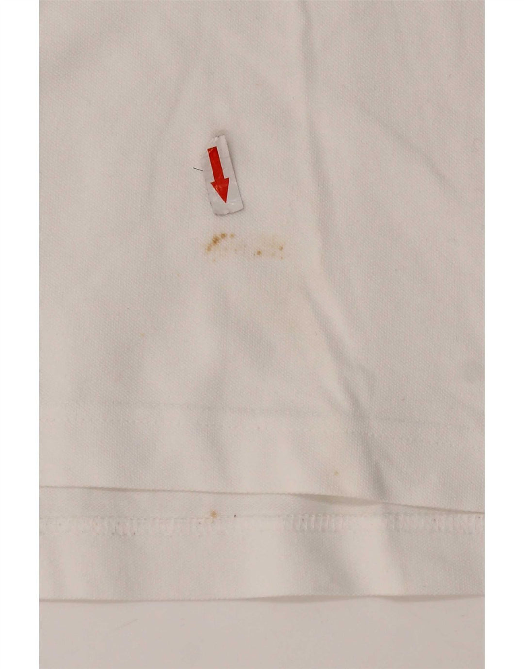 Kappa Herren-Poloshirt, groß, weiße Baumwolle