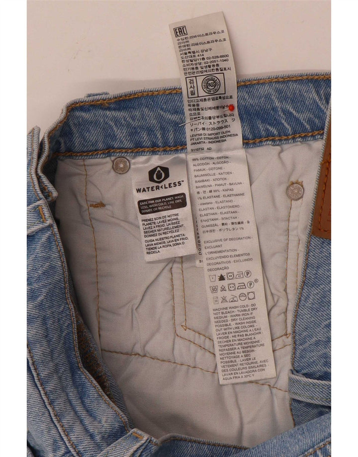 Levi's Damen 501 Denim Shorts W26 Small Blaue Baumwolle