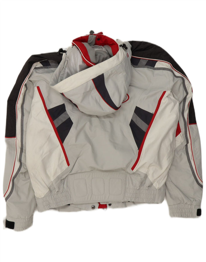 West Scout Herren-Skijacke mit lockerer Passform, UK 36, Größe S, Grau, Farbblock-Polyester