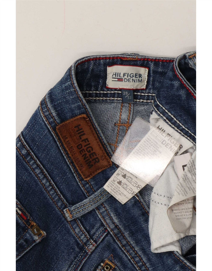 Tommy Hilfiger Damen Slim Jeans W28 L28 Blaue Baumwolle