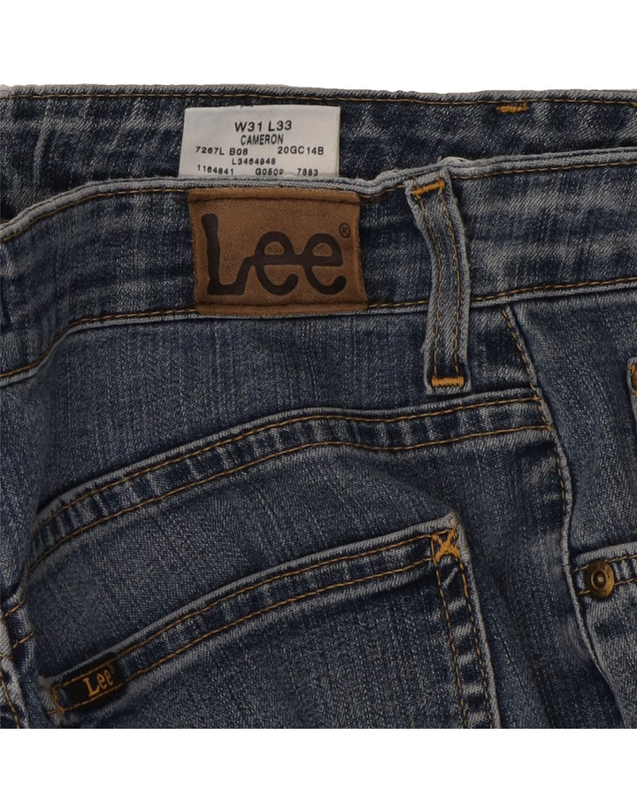 LEE Womens Cameron Bootcut Jeans W31 L28 Blue Cotton Vintage Lee and Second-Hand Lee from Messina Hembry 