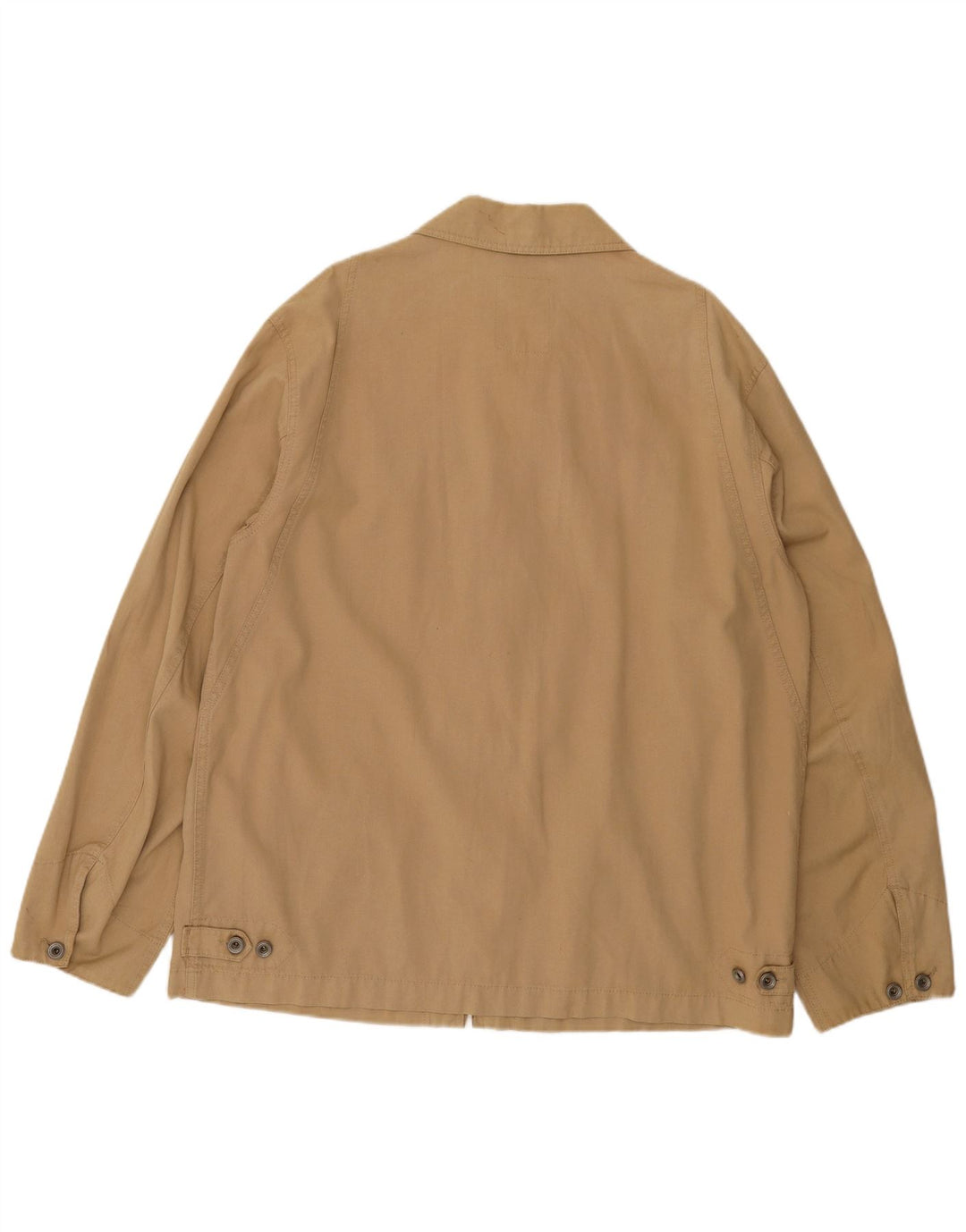 Gas Herren Utility-Jacke UK 44 2XL Beige Baumwolle