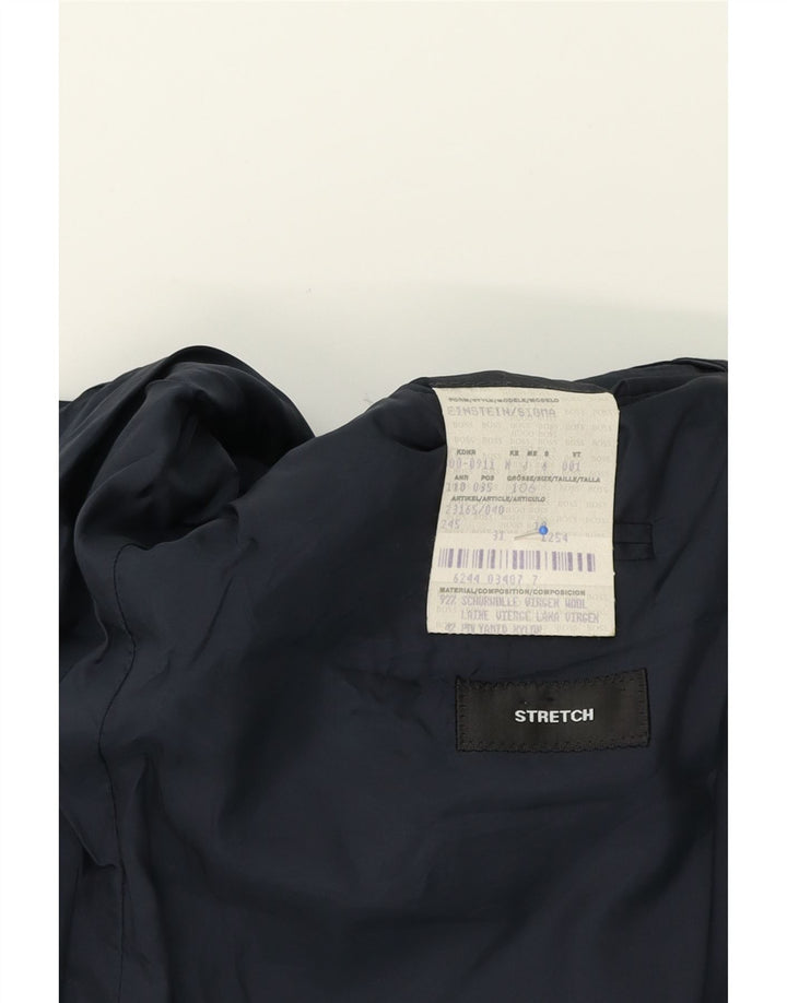 HUGO BOSS Mens 3 Button Blazer Jacket UK 40 Large Navy Blue Wool Vintage Hugo Boss and Second-Hand Hugo Boss from Messina Hembry 