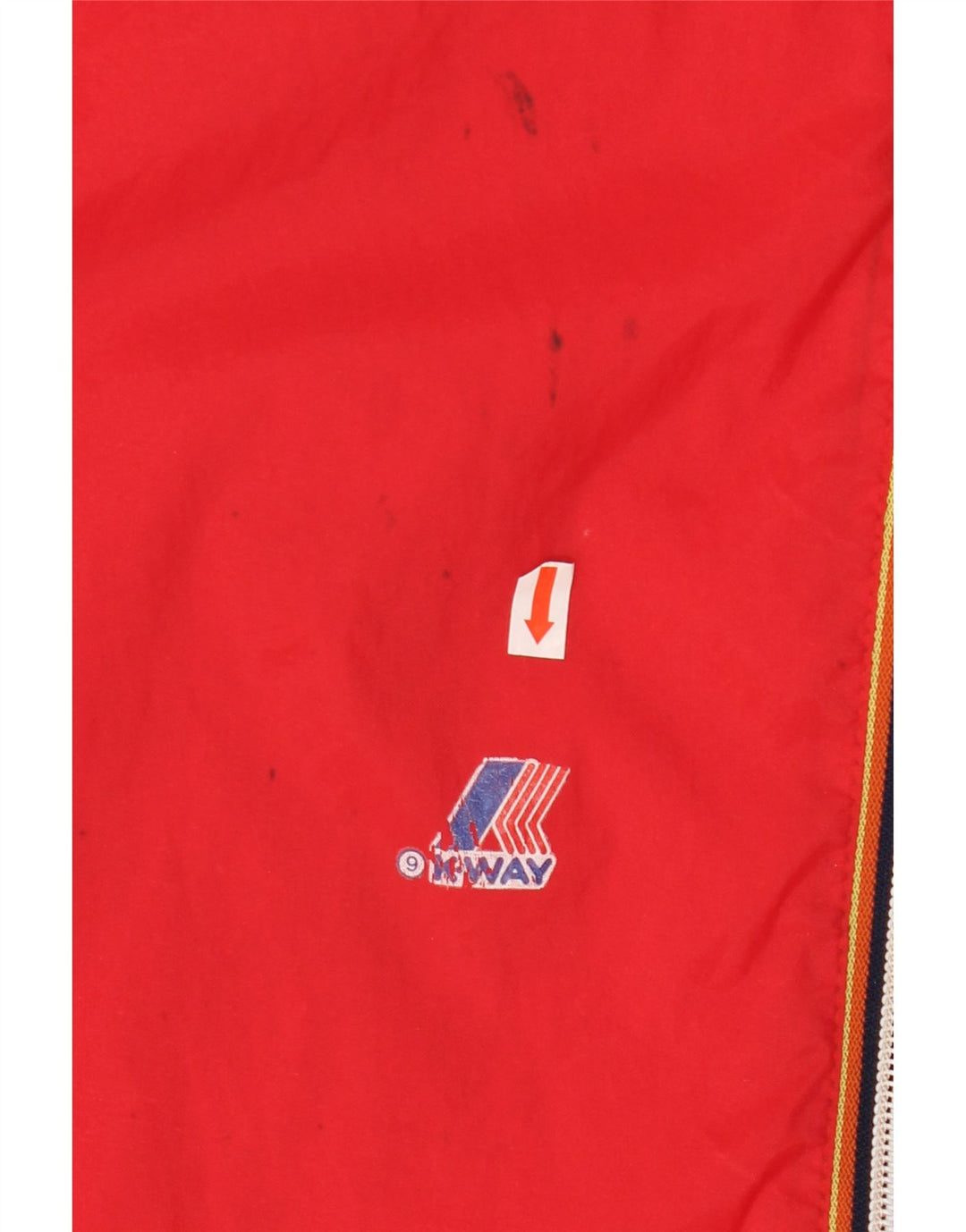 K-WAY Herren-Trainingshose, Größe L, Rot