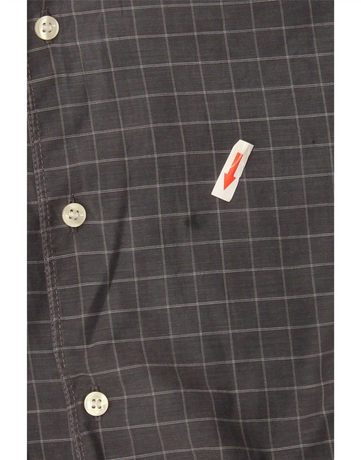 Massimo Dutti Herrenhemd XL Grau kariert
