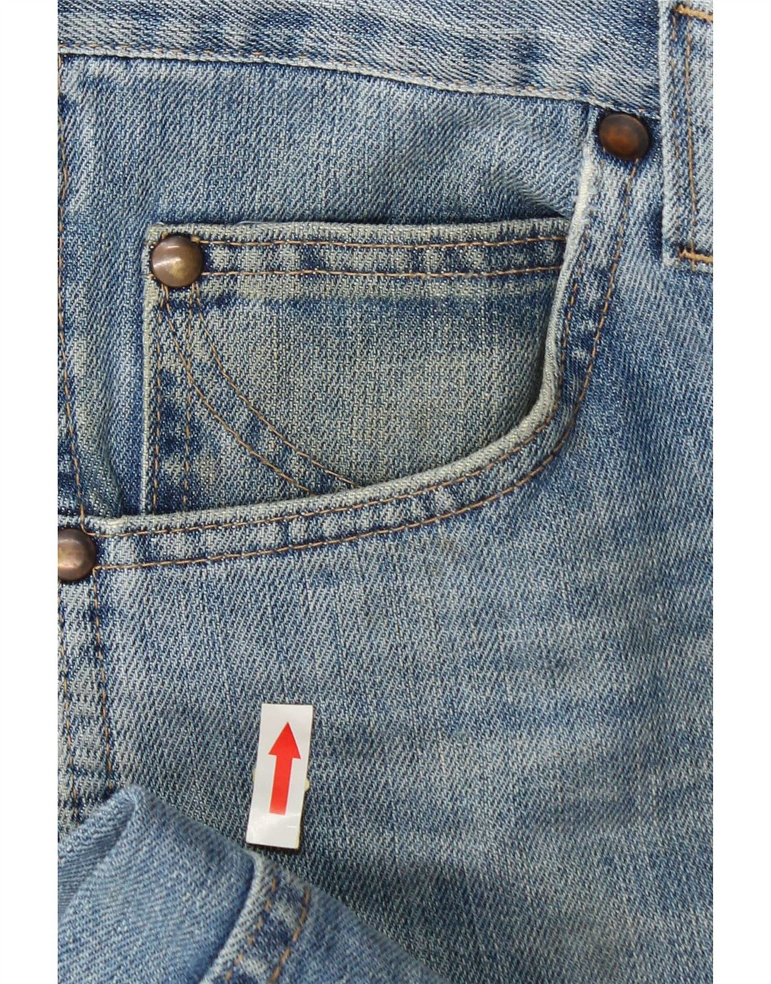 Wrangler Herren Straight Jeans W36 L30 Blaue Baumwolle