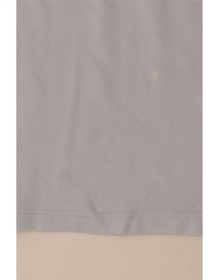 Fred Perry Herren-Poloshirt aus mittelblauer, gestreifter Baumwolle