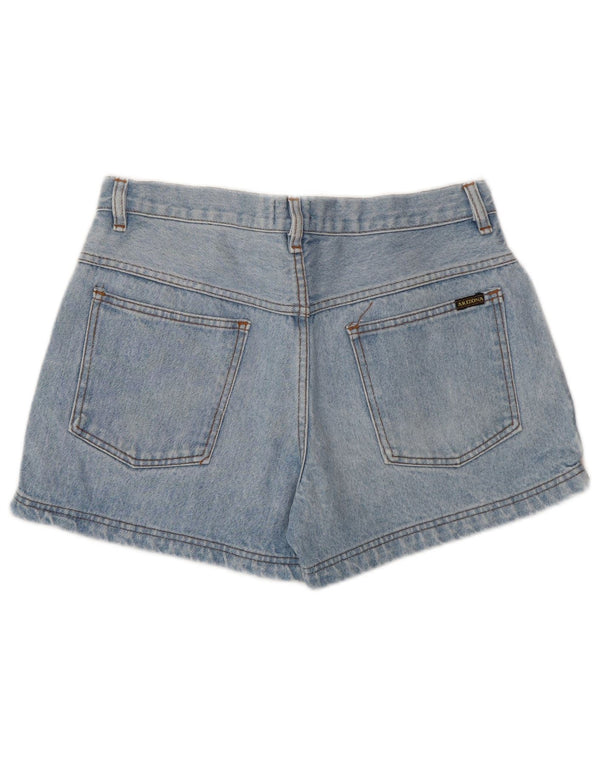 ARIZONA Damen-Jeansshorts mit hoher Taille, W33, große blaue Baumwolle
