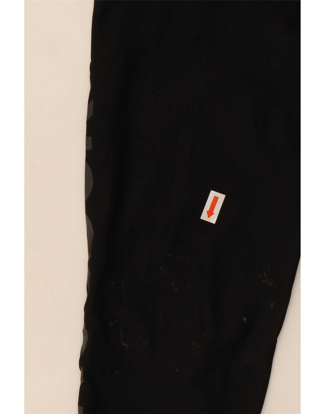 Reebok Damen Graphic Leggings UK 12 Medium Schwarz