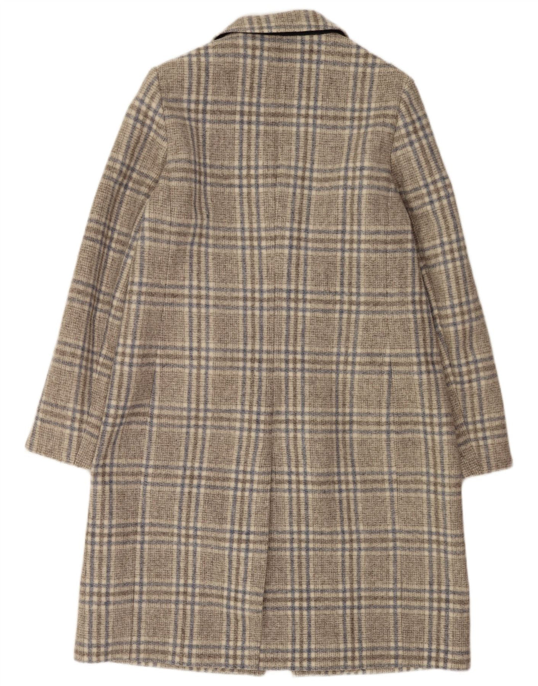 Hobbs Damenmantel UK 16 Large Grau kariertes Acryl