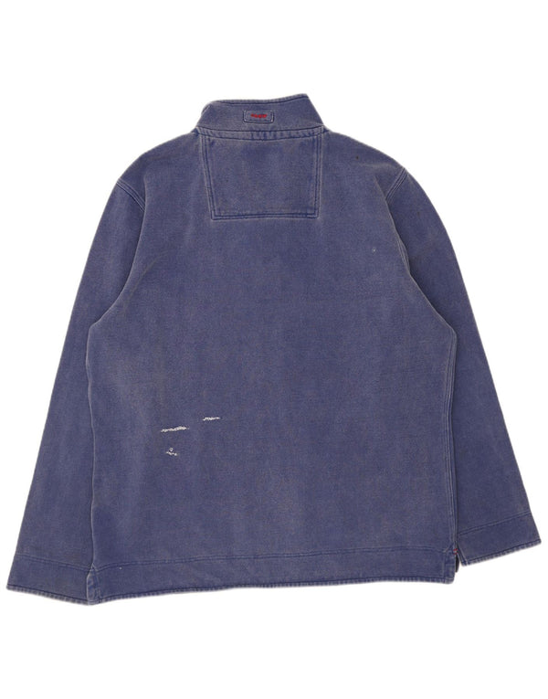 Crew Clothing Herren-Sweatshirt mit Reißverschluss, 3XL, Marineblau, Baumwolle