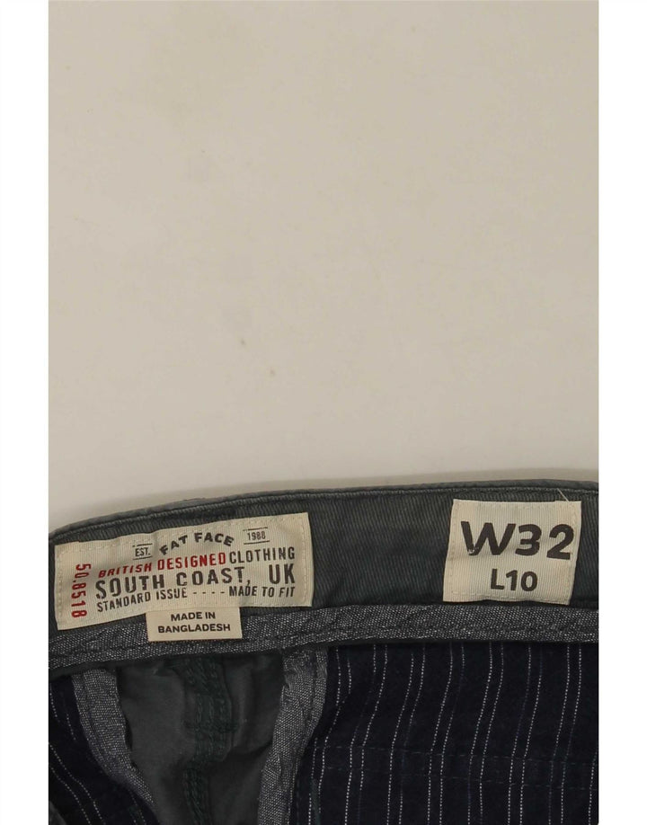 Fat Face Herren Cargoshorts W32 mittelblaue Baumwolle