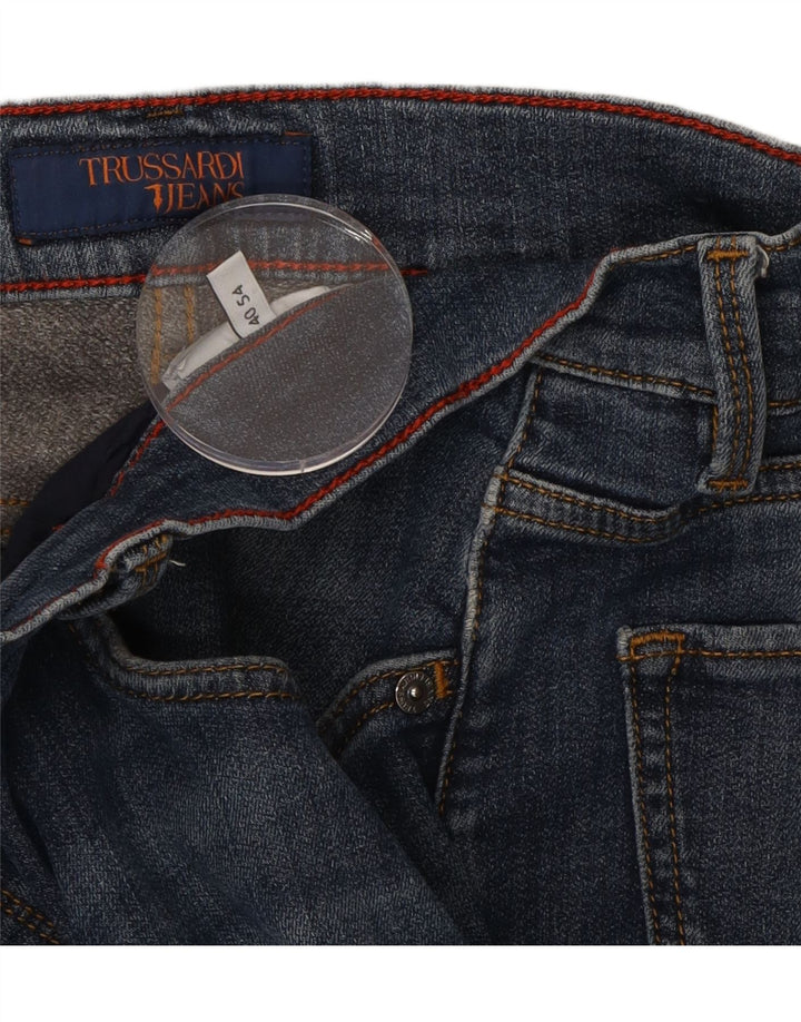 TRUSSARDI Mens Cropped Jeans W40 L26 Blue Vintage Trussardi and Second-Hand Trussardi from Messina Hembry 