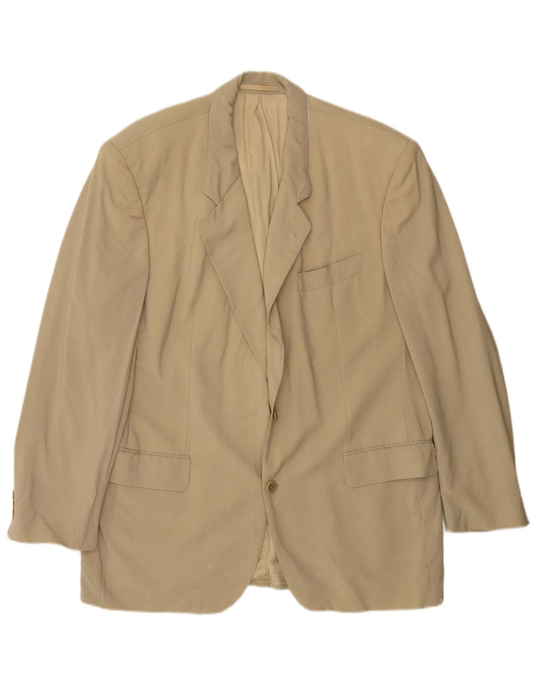 HUGO BOSS Herren-Blazer mit 2 Knöpfen, UK 38, Mittelbeige, Schurwolle