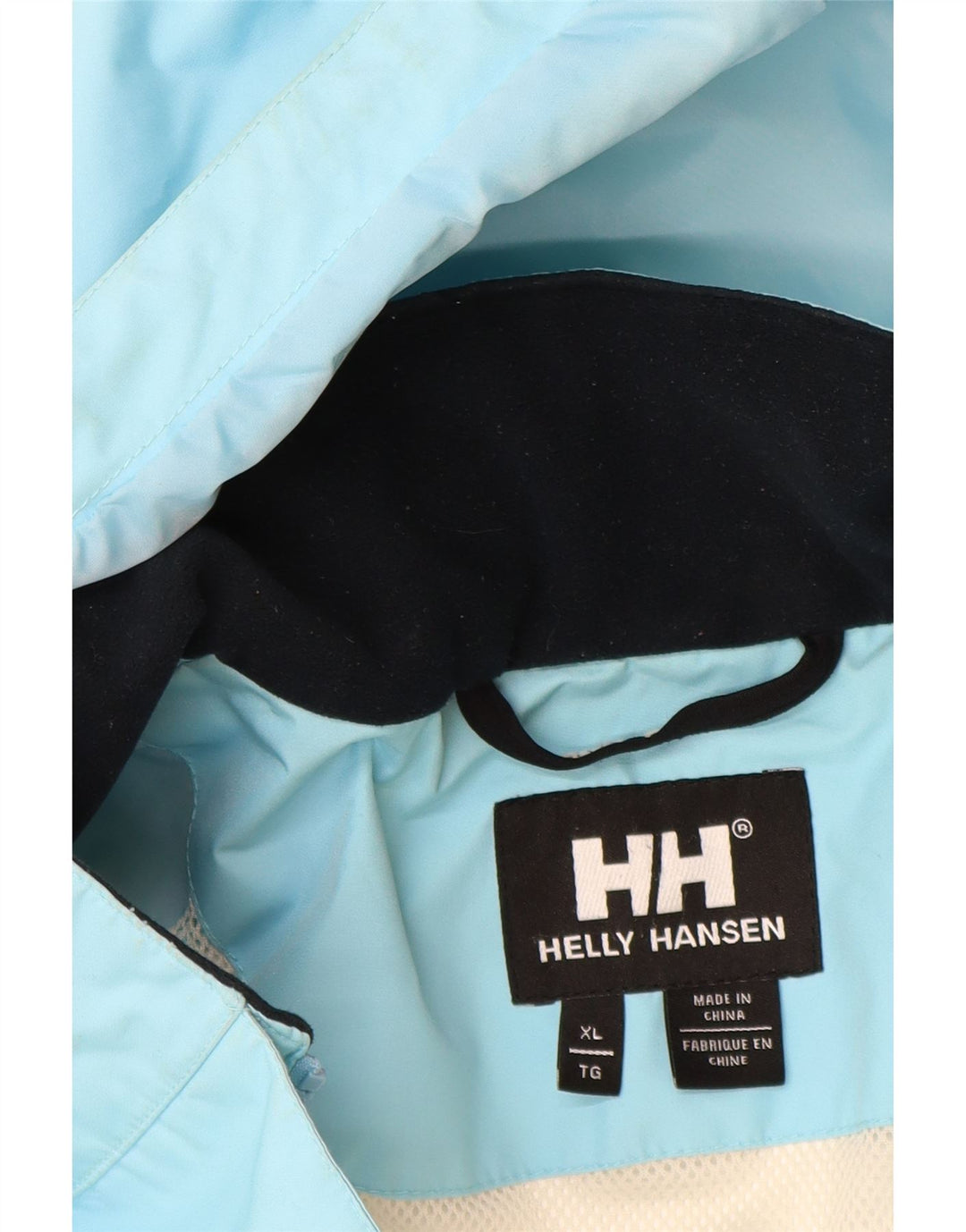 Helly Hansen Damen Regenjacke mit Kapuze UK 18 XL Blau Polyester