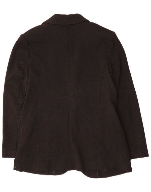 Marks & Spencer Damen-Blazer mit entspannter Passform, UK 12, mittleres Marineblau