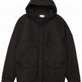 Bench Herren-Jacke mit Kapuze, gepolstert, UK 40, Größe L, Schwarz, Polyamid